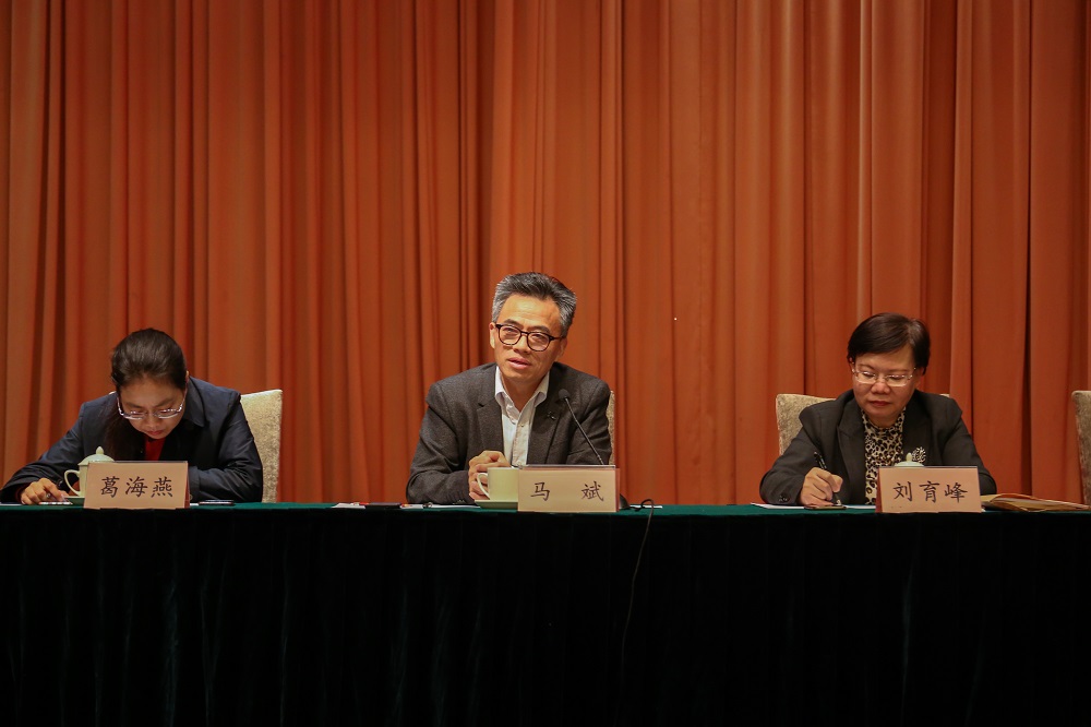 省教育厅二级巡视员,教师工作处马斌处长讲话